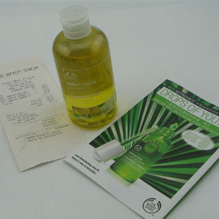 2015爆款代購品鑒 TBS美體小鋪BodyShop沐浴露，檸檬香草莓味的清新之選